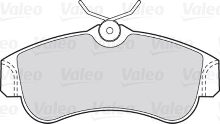 Valeo 301054 - Jarrupala, levyjarru inparts.fi