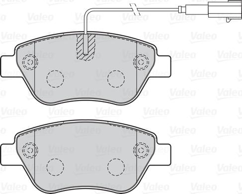 Valeo 301051 - Jarrupala, levyjarru inparts.fi