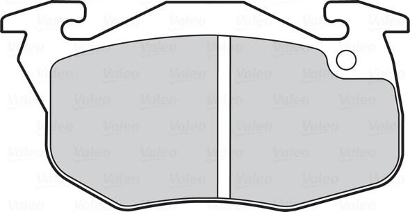 Valeo 301155 - Jarrupala, levyjarru inparts.fi