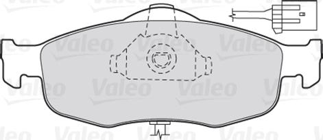 Valeo 301033 - Jarrupala, levyjarru inparts.fi