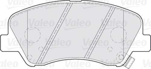 Valeo 670300 - Jarrupala, levyjarru inparts.fi