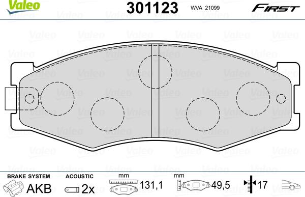 Aisin SS225-S - Jarrupala, levyjarru inparts.fi