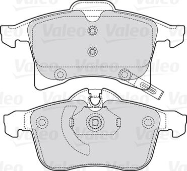 Valeo 301860 - Jarrupala, levyjarru inparts.fi