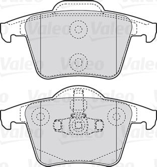 Valeo 301829 - Jarrupala, levyjarru inparts.fi