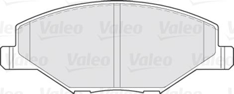 Valeo 301354 - Jarrupala, levyjarru inparts.fi