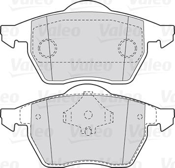 Valeo 301355 - Jarrupala, levyjarru inparts.fi