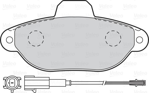 Valeo 302093 - Jarrupala, levyjarru inparts.fi