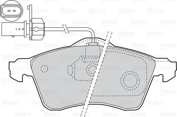 Valeo 302047 - Jarrupala, levyjarru inparts.fi