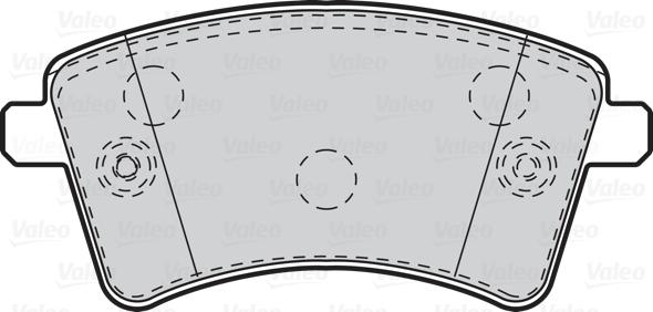 Valeo 302108 - Jarrupala, levyjarru inparts.fi