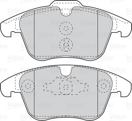 Valeo 302124 - Jarrupala, levyjarru inparts.fi