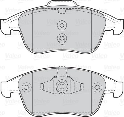 Valeo 302128 - Jarrupala, levyjarru inparts.fi