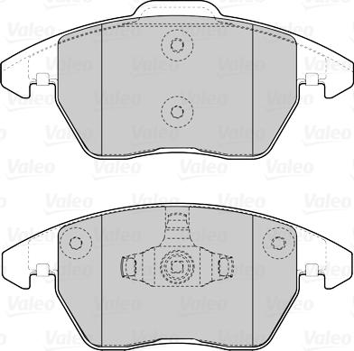 Valeo 302300 - Jarrupala, levyjarru inparts.fi