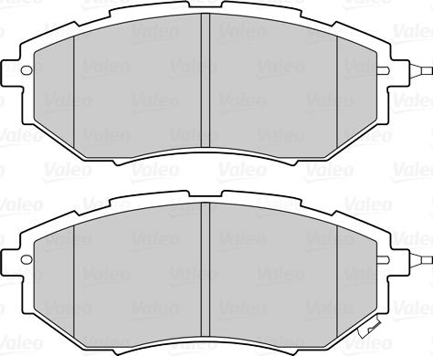 Valeo 302312 - Jarrupala, levyjarru inparts.fi