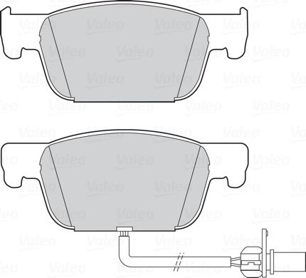 Valeo 302320 - Jarrupala, levyjarru inparts.fi