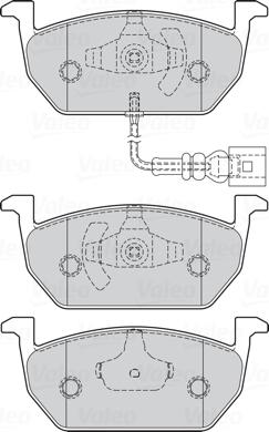 Valeo 302222 - Jarrupala, levyjarru inparts.fi