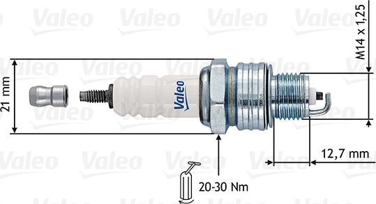 Valeo 246906 - Sytytystulppa inparts.fi