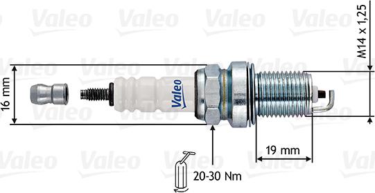 Valeo 246913 - Sytytystulppa inparts.fi