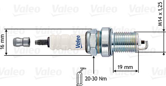 Valeo 246895 - Sytytystulppa inparts.fi