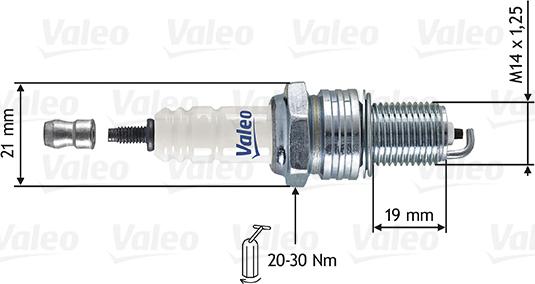 Valeo 246896 - Sytytystulppa inparts.fi