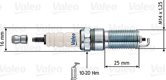 Valeo 246890 - Sytytystulppa inparts.fi