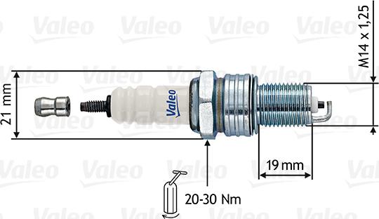 Valeo 246854 - Sytytystulppa inparts.fi