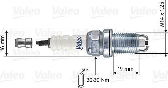 Valeo 246850 - Sytytystulppa inparts.fi