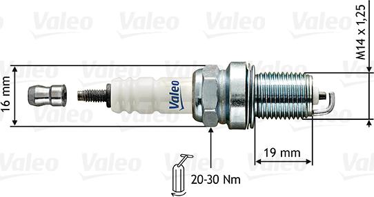 Valeo 246851 - Sytytystulppa inparts.fi