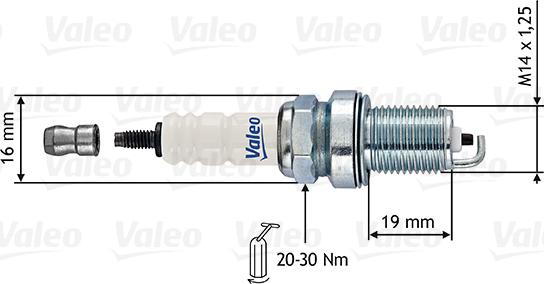 Valeo 246858 - Sytytystulppa inparts.fi