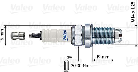 Valeo 246852 - Sytytystulppa inparts.fi