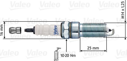 Valeo 246866 - Sytytystulppa inparts.fi