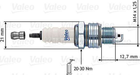 Valeo 246861 - Sytytystulppa inparts.fi