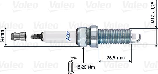 Valeo 246863 - Sytytystulppa inparts.fi