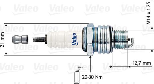 Valeo 246882 - Sytytystulppa inparts.fi