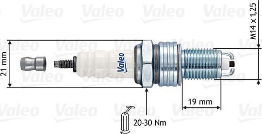 Valeo 246887 - Sytytystulppa inparts.fi