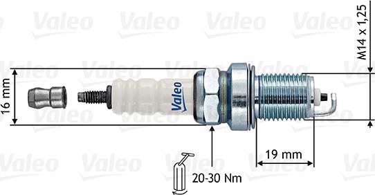 Valeo 246872 - Sytytystulppa inparts.fi