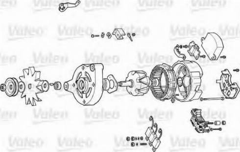 Valeo 9AR2759K - Laturi inparts.fi