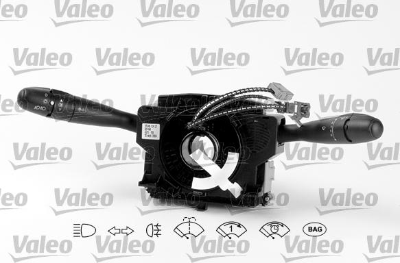 Valeo 251494 - Ohjausyksikkö, ohjaustankokytkin inparts.fi