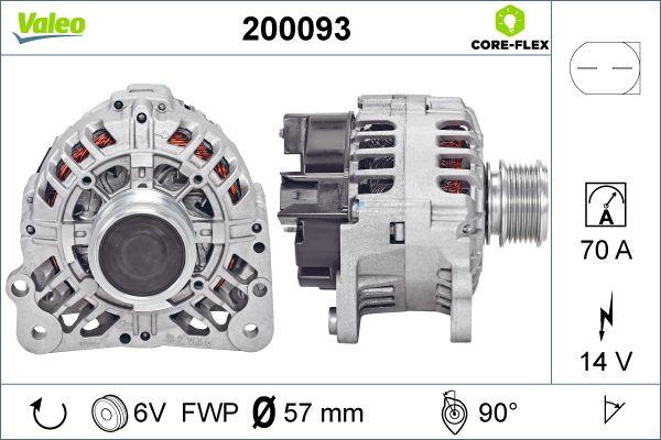 Valeo 200093 - Laturi inparts.fi