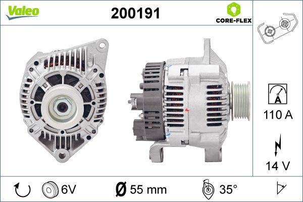 Valeo 200191 - Laturi inparts.fi