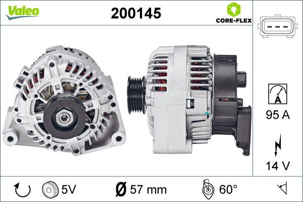 Valeo 200145 - Laturi inparts.fi