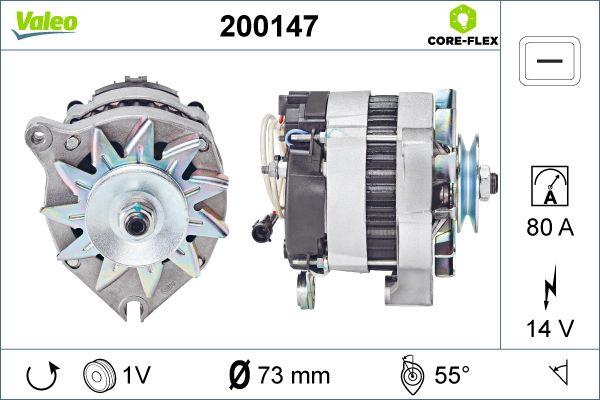 Valeo 200147 - Laturi inparts.fi