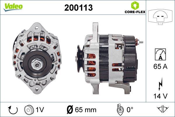 Valeo 200113 - Laturi inparts.fi