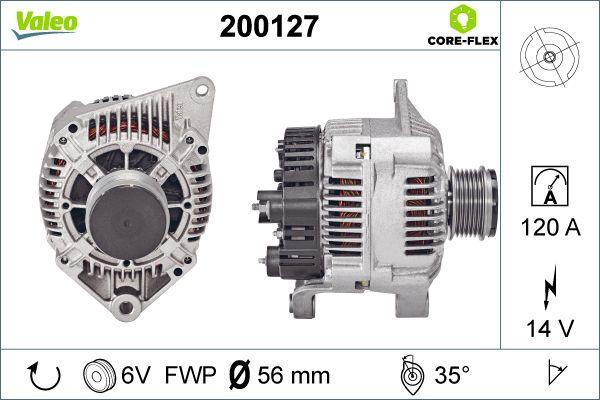 Valeo 200127 - Laturi inparts.fi