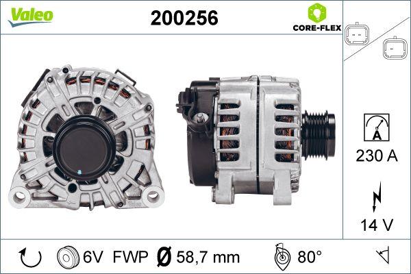 Valeo 200256 - Laturi inparts.fi