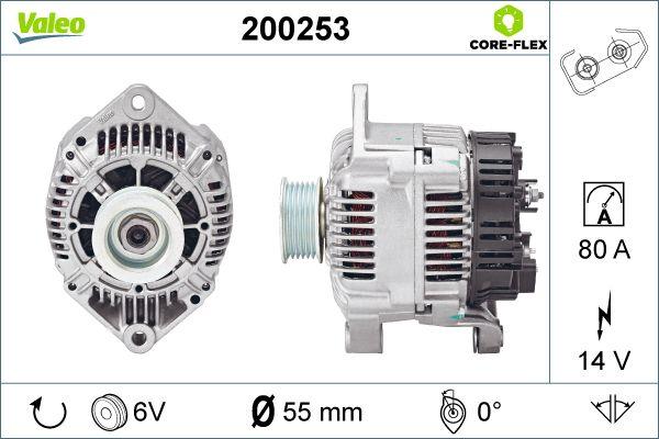 Valeo 200253 - Laturi inparts.fi