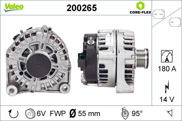 Valeo 200265 - Laturi inparts.fi