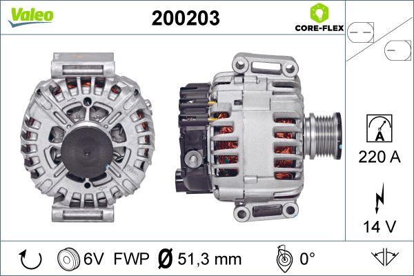 Valeo 200203 - Laturi inparts.fi