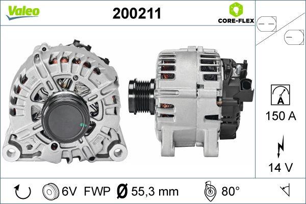 Valeo 200211 - Laturi inparts.fi