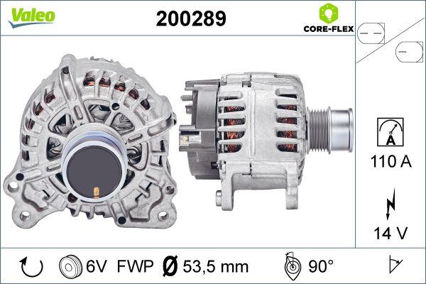 Valeo 200289 - Laturi inparts.fi