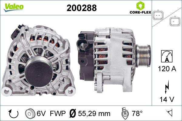 Valeo 200288 - Laturi inparts.fi